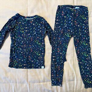 Baby GAP Kids Long Sleeve PJs - Splatter Paint Pattern